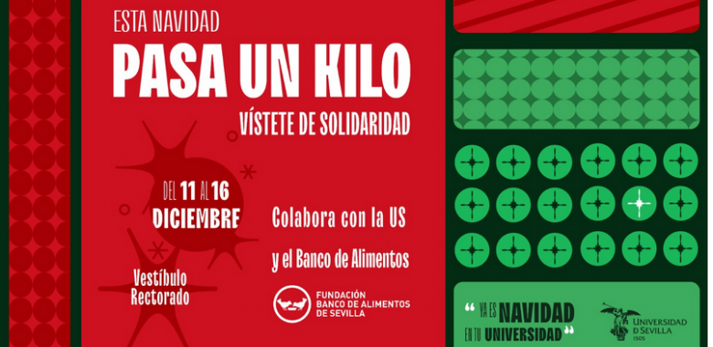 Esta Navidad pasa un kilo. Vístete de solidaridad